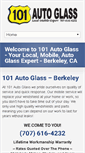 Mobile Screenshot of 101autoglass.com